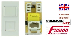 Presa telefonica originale BT Master modulo euro 25 mm x 50 mm di Fusion 4 Openreach - Foto 1 di 6