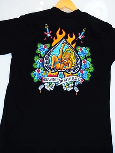 Mambo T-shirt Man’s Ruin Short Sleeved Top Tee Black Size M Medium - Picture 1 of 12