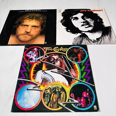 Joe Cocker - LP 3-Pack - Self-Titled - I Can Stand A Little Rain - Joe Cocker! - Image 1 of 4