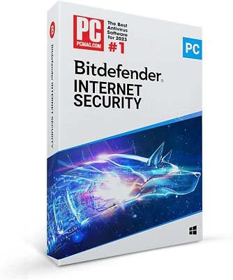 Bitdefender Internet Security 2025 3 PCs 1 Year 200MB VPN Same Day Email Code - Image 1 of 4