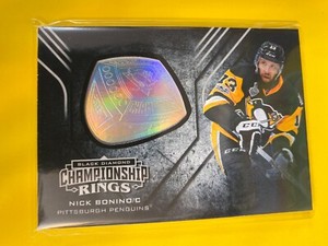 RS11648 2017-18 Black Diamond Championship Rings #CRNB Nick Bonino PENGUINS 