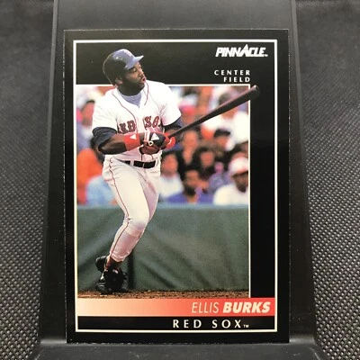 1992 Pinnacle Ellis Burks Boston Red Sox #26 - Image 1 of 2