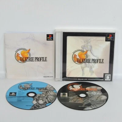 VALKYRIE PROFILE ULTIMATE HITS PS1 Playstation ccc For JP System p1 - Image 1 of 2