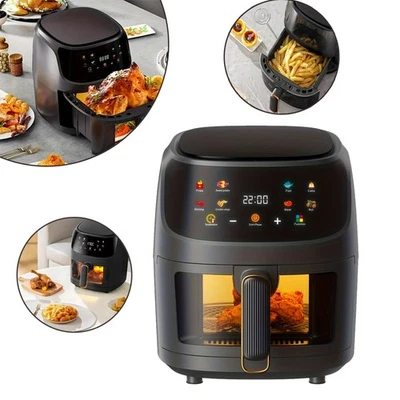 Airfryer, Heissluftfritteuse, Max 230℃ leise Heißluftfritteuse mit 100+ Rezpete - Bild 1 von 4