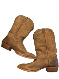 Tony Lama Cowboy boots western leather men's size 14 EEE - Picture 1 of 7