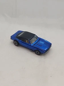 Hot Wheels Redline CUSTOM CAMARO Blue HK White Interior - Picture 1 of 23