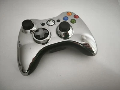 Original Xbox 360 Wireless Controller Chrome • Silber  • Silver Limited Edition - Bild 1 von 4