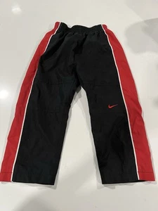 Vintage Windbreaker Track Pants Size 3t Toddler Red And Black - Picture 1 of 4