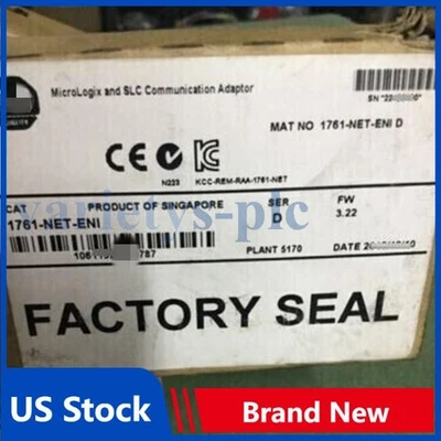 1761-NET-ENI MICROLOGIX AND SLC COMMUNICATION NEW FedEx or DHL - Image 1 of 4