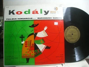 Kodaly Psalmus / Marosszek Dances, Fricsay & RIAS Sym *Decca DL 9773 mono - Foto 1 di 1