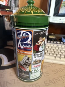 tin can with lid - Picture 1 of 6