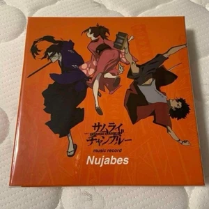 Samurai Champloo Music Record Nujabes 7inch Vinyl Records Box Set Japan NEW - Imagen 1 de 2