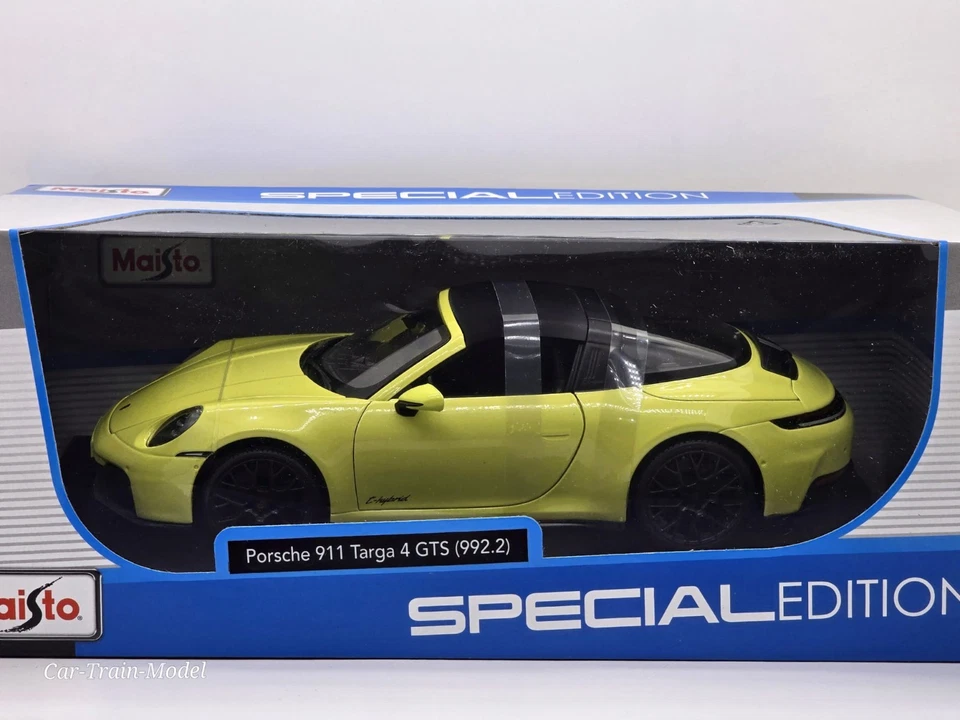 Porsche 911 Targa 4 GTS 992.2 - MAISTO 1:18 1/18 1-18 - Immagine 1 di 1