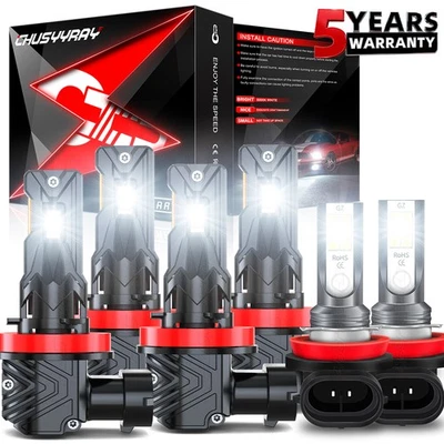 Faro halógeno haz alto bajo + bombillas antiniebla para Chevrolet Impala 2006-2013 Foto 1 de 4