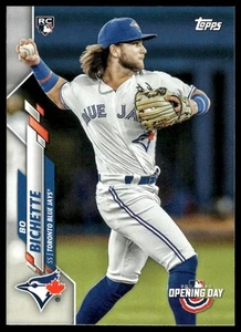 2020 Topps Opening Day #173a Bo Bichette RC Toronto Blue Jays - Picture 1 of 2