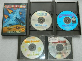5 SEGA CD Games Willy Beamish, After Burner, Wing Commander, Microcosm, Tom Cat