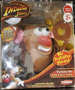 Mr. Potato Head Taters of the Lost Ark Indiana Jones Figur Neu in OVP - Sound funktioniert! - Bild 1 von 2