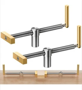 2 Pack Bench Dog Clamp Dog Hole Clamp With 4 Pack Bench Dogs Woodworking 3/4 Inc - Picture 1 of 6