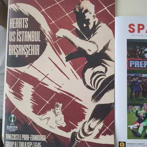 variety of Hearts fc programmes friendlys Europe and B team Good condition. - Picture 1 of 15