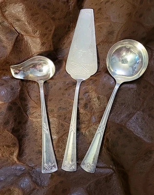 Ercuis France Erc18~ 3 Porções~Concha ~ Concha de Molho ~ Servidor de Torta/Bolo  - Imagem 1 de 4