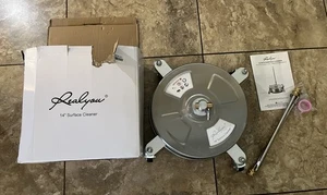 14" Pressure Washer Surface Cleaner w/ 4 Wheels, Stainless Steel Surface Cleaner - Picture 1 of 3