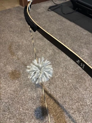 Bow String Silencers  (Pair)- Made w/100% Wool for Recurve, Longbow or compound - Image 1 of 4