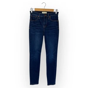 Madewell 9" Mid-Rise Skinny Jeans in Larkspur Wash TENCEL Denim Edition 25 F8990 - Picture 1 of 9