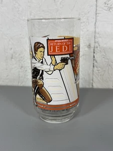 VINTAGE! Burger King Star Wars 1983 - Il ritorno dello Jedi Glass - Han Solo - Foto 1 di 3