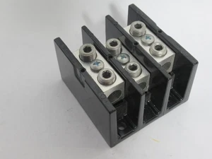 Marathon 1423572 Power Terminal Block 175A 600V 3-Pole NEW STYLE USED - Picture 1 of 2