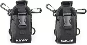 BAOFENG Radio Durable Nylon Bag for UV-82/UV-5R BF-888S/BF-777S UV-9R 2 Pcs - Picture 1 of 7