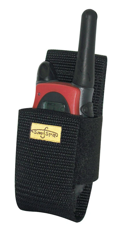 FASTCAP BLACK NYLON SUMO STRAP CASE ADJUSTABLE GREAT FOR RADIOS CELL PHONES ETC - Image 1 of 1