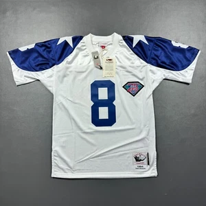 100% Authentic Troy Aikman Mitchell & Ness 1994 Cowboys Jersey Size 56 3XL Mens - Picture 1 of 6