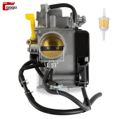 Conjunto de carburador para Honda Sportrax 400 TRX400EX TRX400X 1999-2014 16100-HN1-A43 Foto 1 de 4