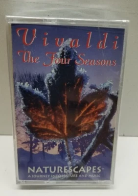 BRAND NEW Antonio Vivaldi THE FOUR SEASONS Naturescapes Cassette Tape - Image 1 of 2