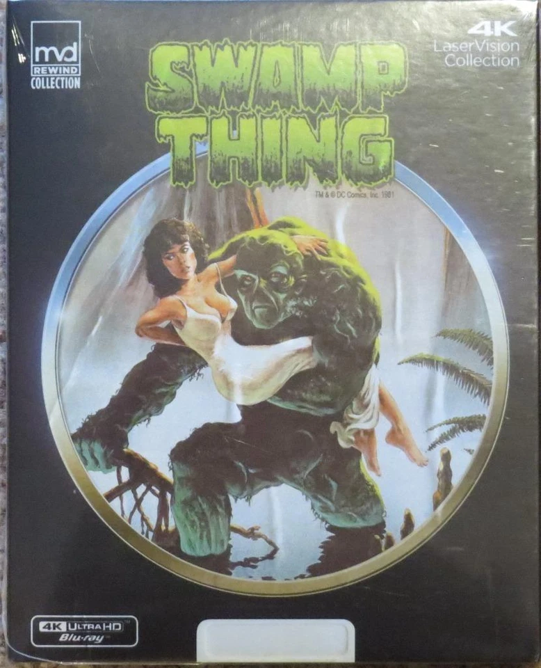 SWAMP THING W/SLIPCOVER 4K ULTRA HD + BLURAY  NEW - Image 1 of 1