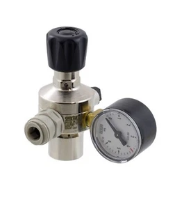 OXYTURBO Regulator Kit for 1.1kg CO2 Cylinder for Zip 91295 WITH 1/4"JG P/F - Picture 1 of 6