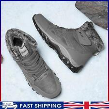 # Unisex Ankle Booties Cozy Winter Hiking Boots for Hiking Climbing (Grey 44)