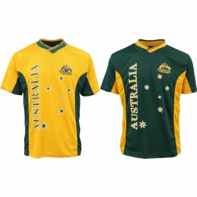 Adults Kids Men's Sports Soccer Rugby Jersy T Shirt Australia Day Polo Souvenir - image 1 of 3
