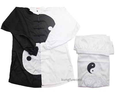 Tai chi Uniform Shaolin Martial arts Suit Kung fu Wing Chun Clothes Embroidery - Image 1 of 4