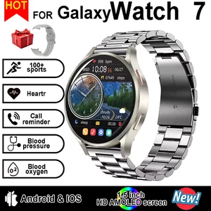 For Samsung Galaxy Watch 7 Smart Watch Men Women HD AMOLED Voice Call NFC GPS Tr - Picture 1 of 18