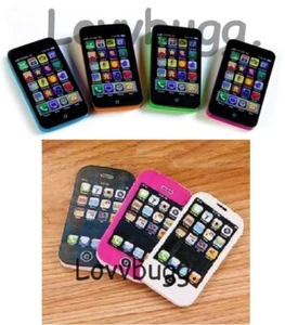 Smart Cell Phone for American Girl 18" Doll Clothes Accessory FREESHIP ADDONS! - Picture 1 of 24
