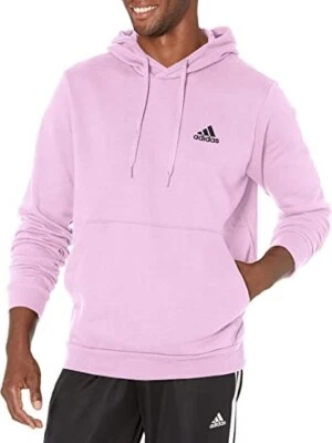 Moletom Adidas BLISS LILÁS/PRETO Masculino Feel Cozy, EUA 2X-Grande - Imagem 1 de 3