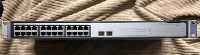 HP OfficeConnect 1420 24 Switch JH017A - Image 1 of 4