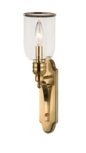Hudson Valley Lighting 2131-AGB Beekman Einzelleuchte 15 Zoll hohe Wandleuchte Alter B - Bild 1 von 12