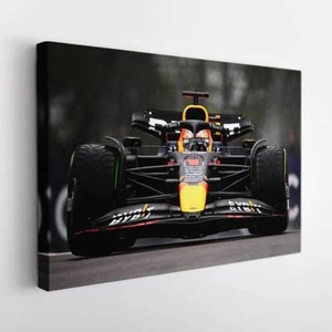 Max Verstappen, F1 Wall Art Canvas Unframed Print Art - Picture 1 of 3