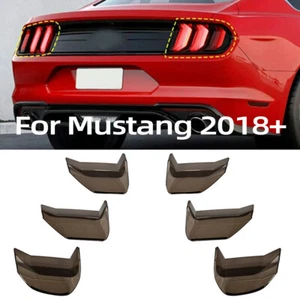6x Rücklicht Rückleuchte Abdeckung Schutz Für Ford Für Mustang 2018 19 2020 - Picture 1 of 7