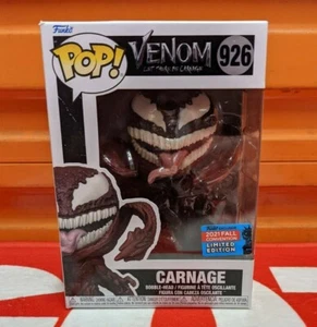Venom 2 Let There Be Carnage Carnage Pop! Vinyl Figure Fall Convention Exclusive - Picture 1 of 7