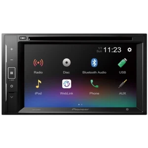 Pioneer AVH-A240BT Moniceiver schwarz 6,2 Zoll Doppel-DIN-Monitor Touchscreen - Bild 1 von 3