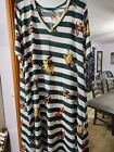 Buy Curvy Boutique 1x dress Striped Floral Pre-Owned 