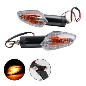 Turn Signal Lights Indicator Lamp For Honda CBR 250R 300R CBF 150 CB300 Clear E7 - Picture 1 of 10